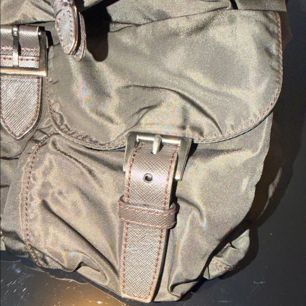 Prada Olive Green Backpack - Picture 4 of 16